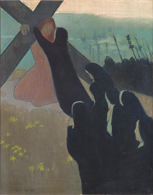 Højdepunktet ved Calvaire - Maurice Denis