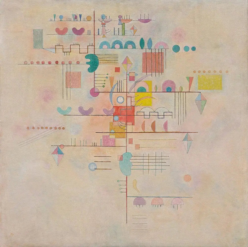Graceful Ascent - Vassily Kandinsky
