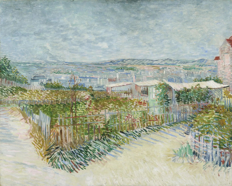 Montmartre: bag Moulin de la Galette - Vincent van Gogh
