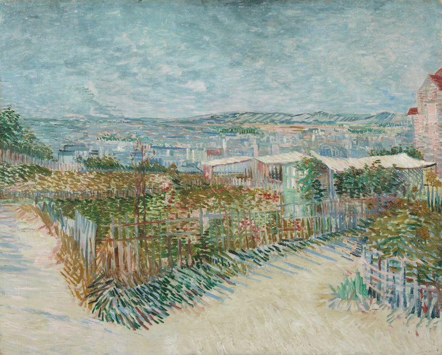 Montmartre: bag Moulin de la Galette - Vincent van Gogh