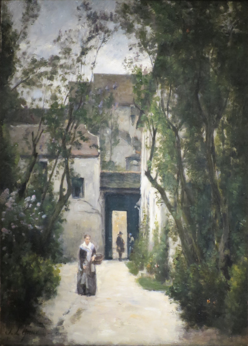 Montmartre. En gård i Fontenelle-gaden - Stanislas Lépine