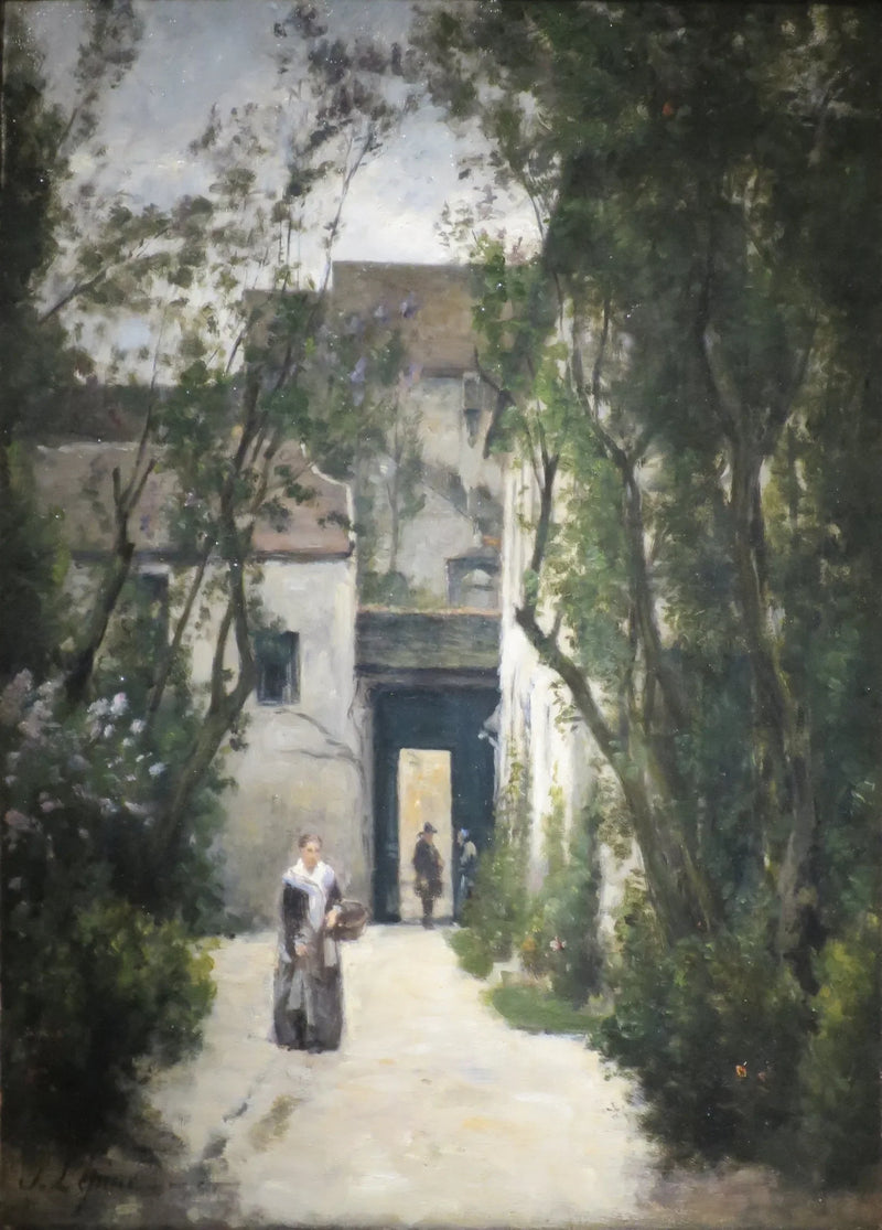 Montmartre. En gård i Fontenelle-gaden - Stanislas Lépine