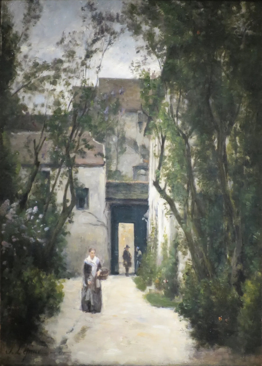 Montmartre. En gård i Fontenelle-gaden - Stanislas Lépine