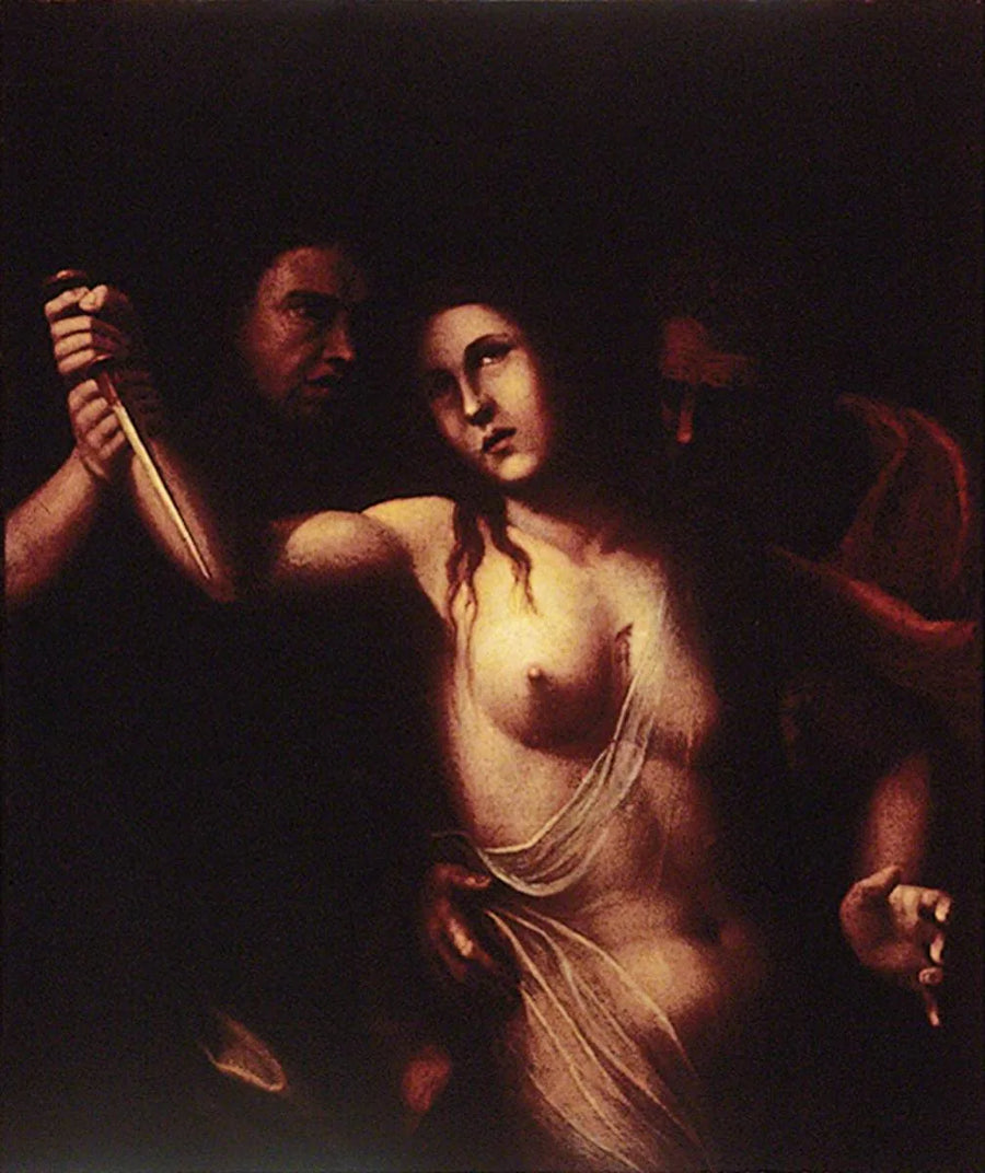 Lucretias død - Il Sodoma (Giovanni Antonio Bazzi)