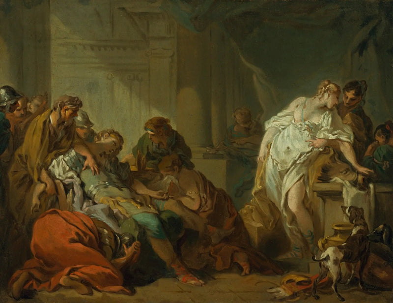 Morte de Méléagre - François Boucher
