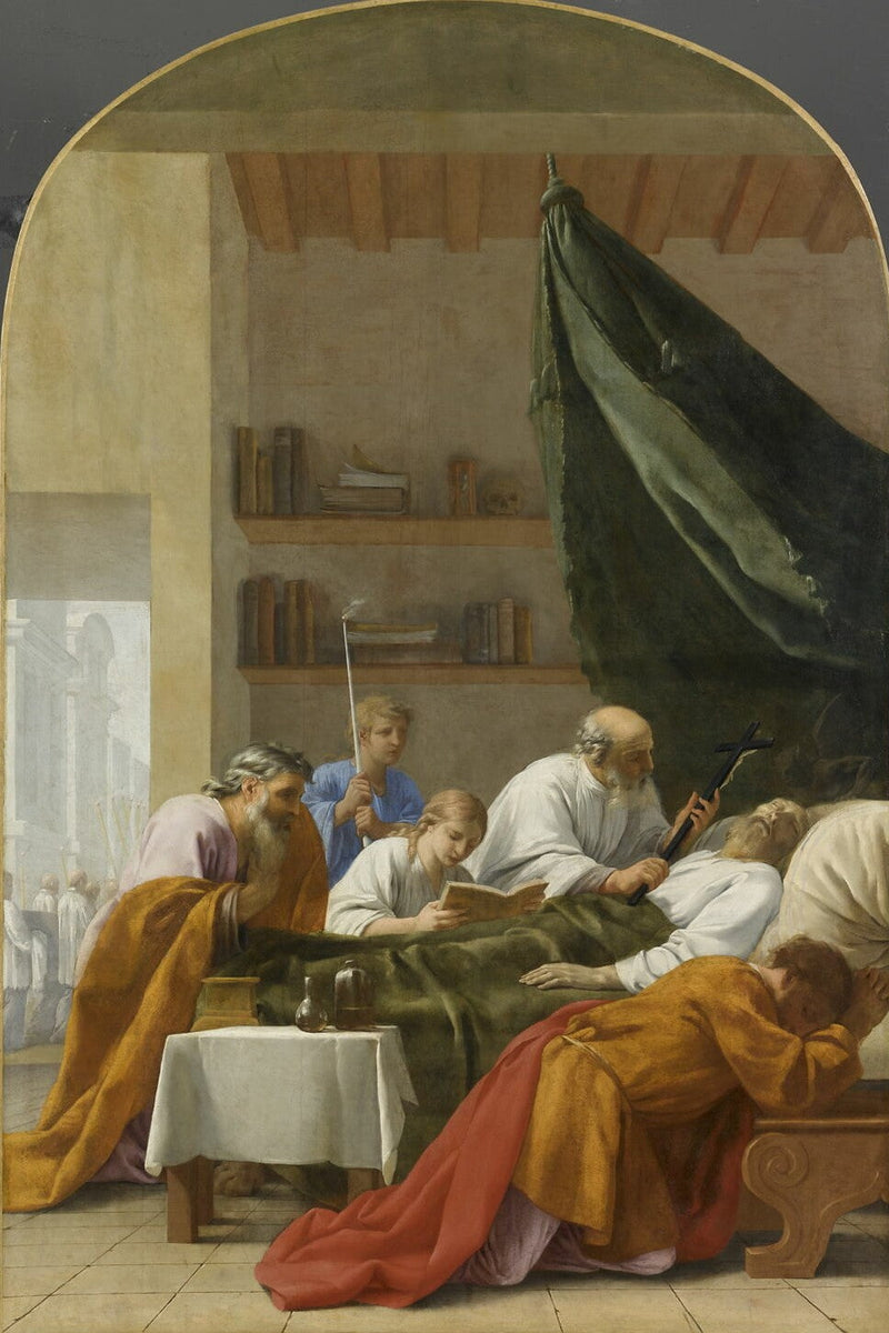 Død af Raymond Diocres - Eustache Le Sueur