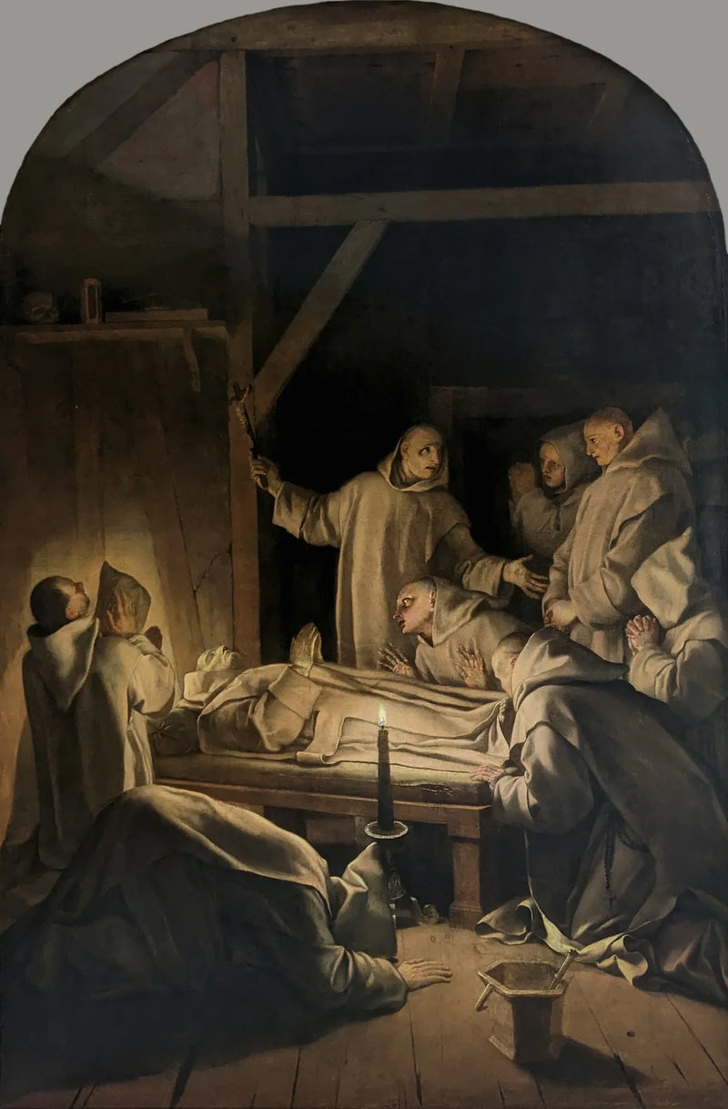 Saint Bruno's Død - Eustache Le Sueur