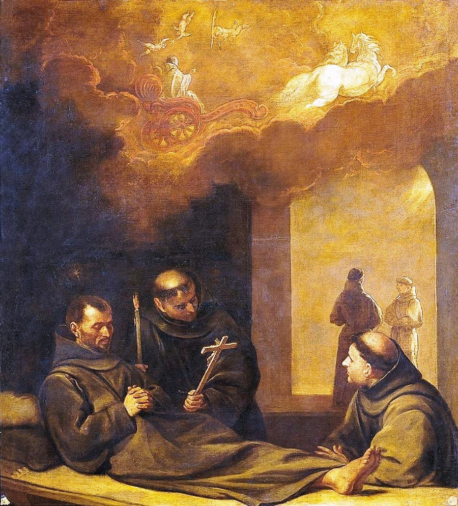 Døden af Sankt Frans af Assisi - Alonso Cano