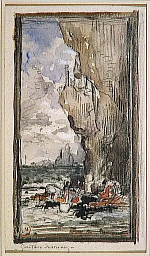 Sapphos død - Gustave Moreau