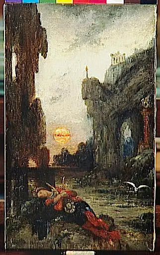 Sapphos død - Gustave Moreau