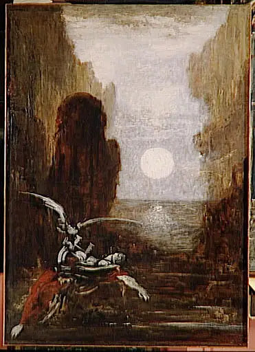 Sapphos død - Gustave Moreau