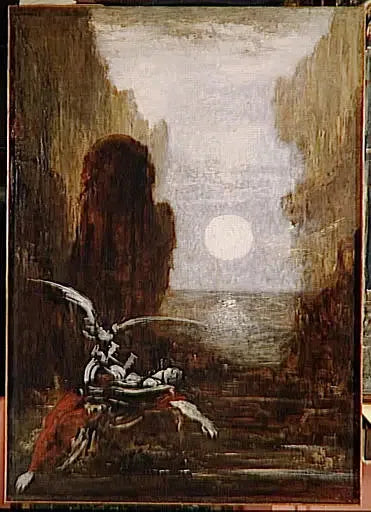Sapphos død - Gustave Moreau
