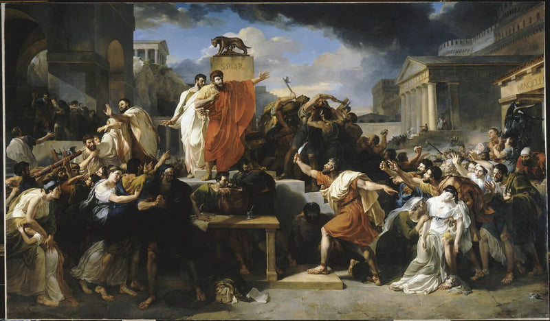 La Mort de Virginie - Guillaume Guillon-Lethière