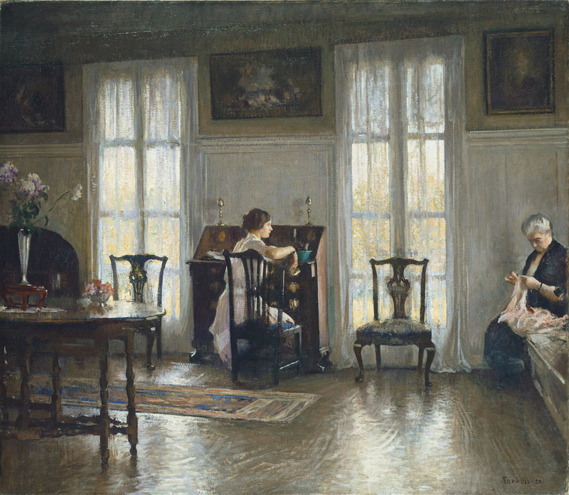 Moder og Maria - Edmund Charles Tarbell