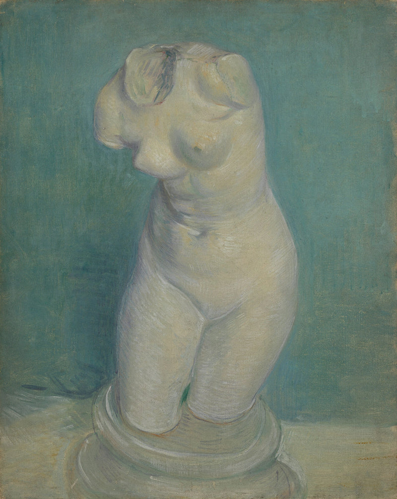 Gipsafstøbning af en kvindes torso - Vincent van Gogh