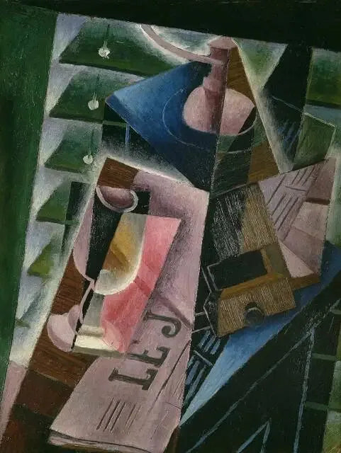 Kaffekværn og glas - Juan Gris