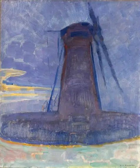 Mølle i Domburg - Piet Mondrian