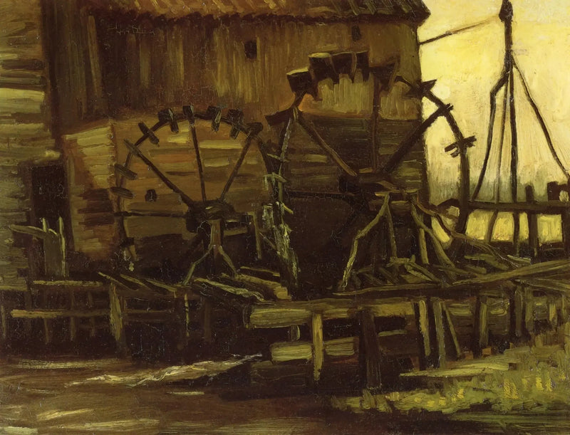 Vandmølle i Gennep - Vincent van Gogh