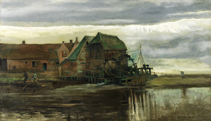 Vandmølle i Gennep - Vincent van Gogh