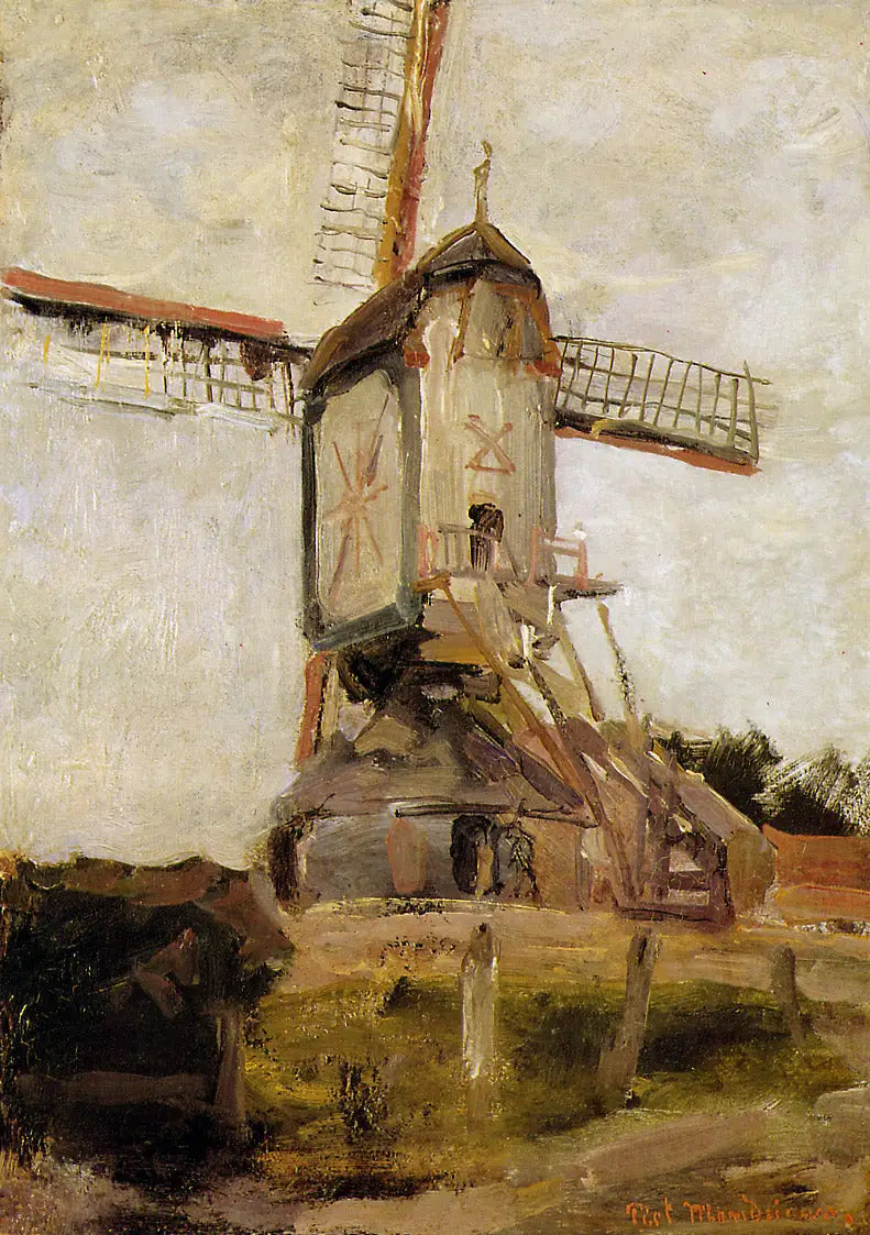 Heeswijk Mølle - Piet Mondrian