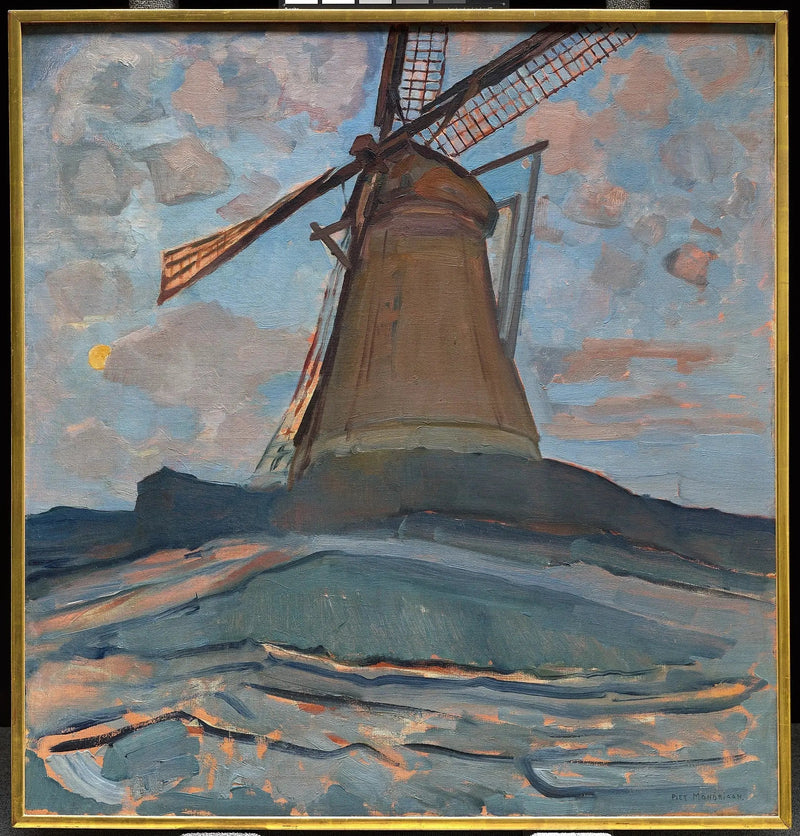 Vindmølle - Piet Mondrian