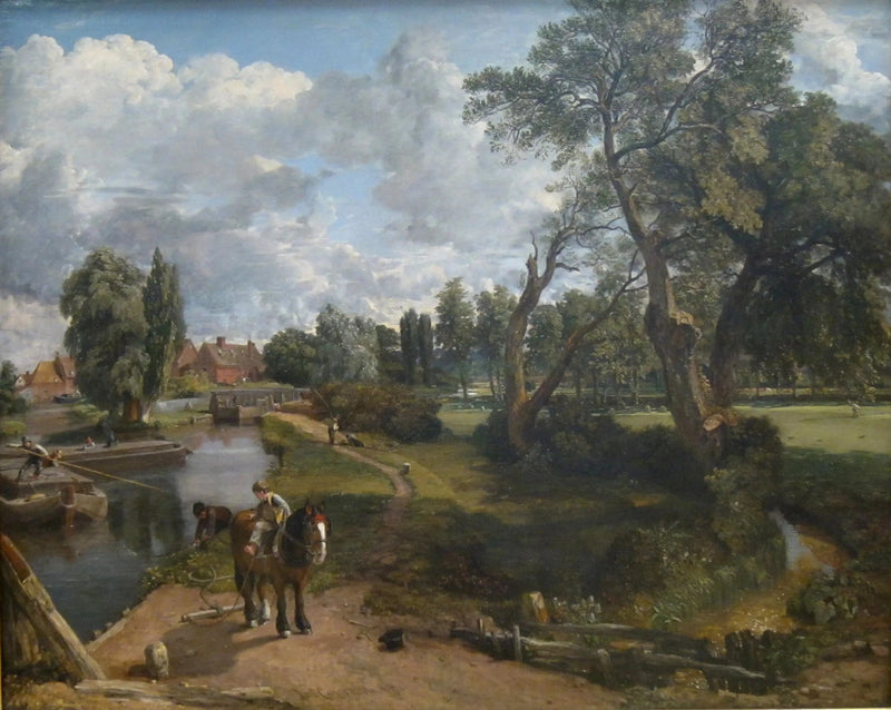 Flatford Mølle - John Constable