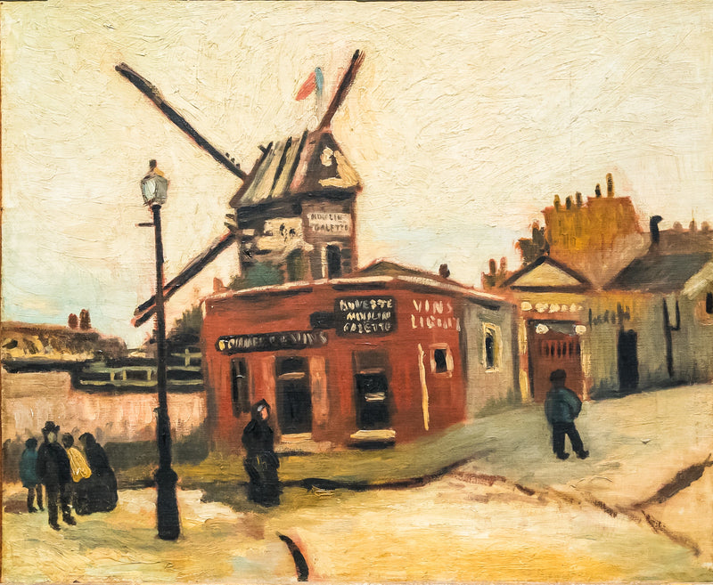 Møllen ved Galette - Vincent van Gogh