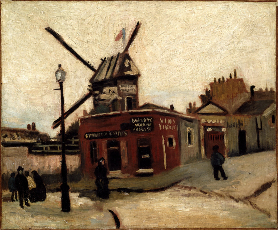 Møllen ved Galette - Vincent van Gogh