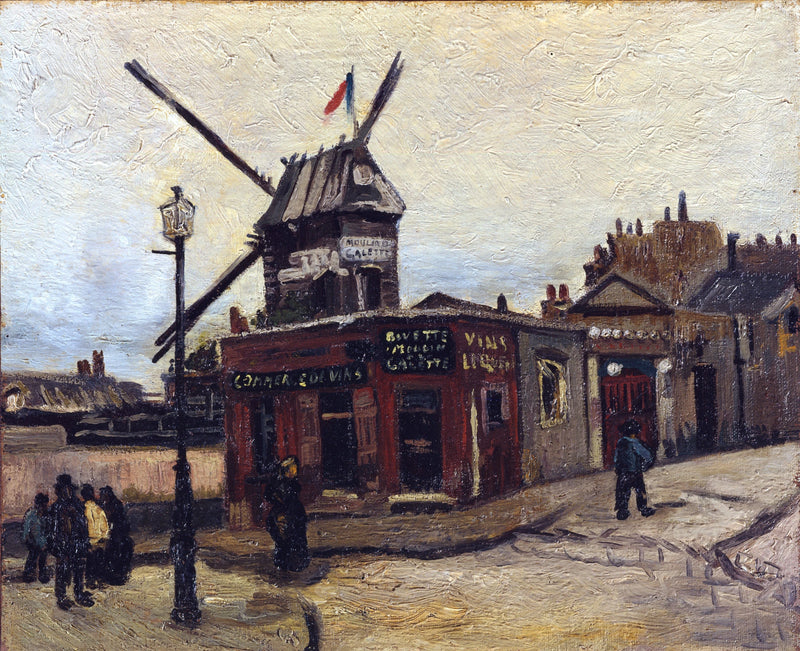 Møllen ved Galette - Vincent van Gogh