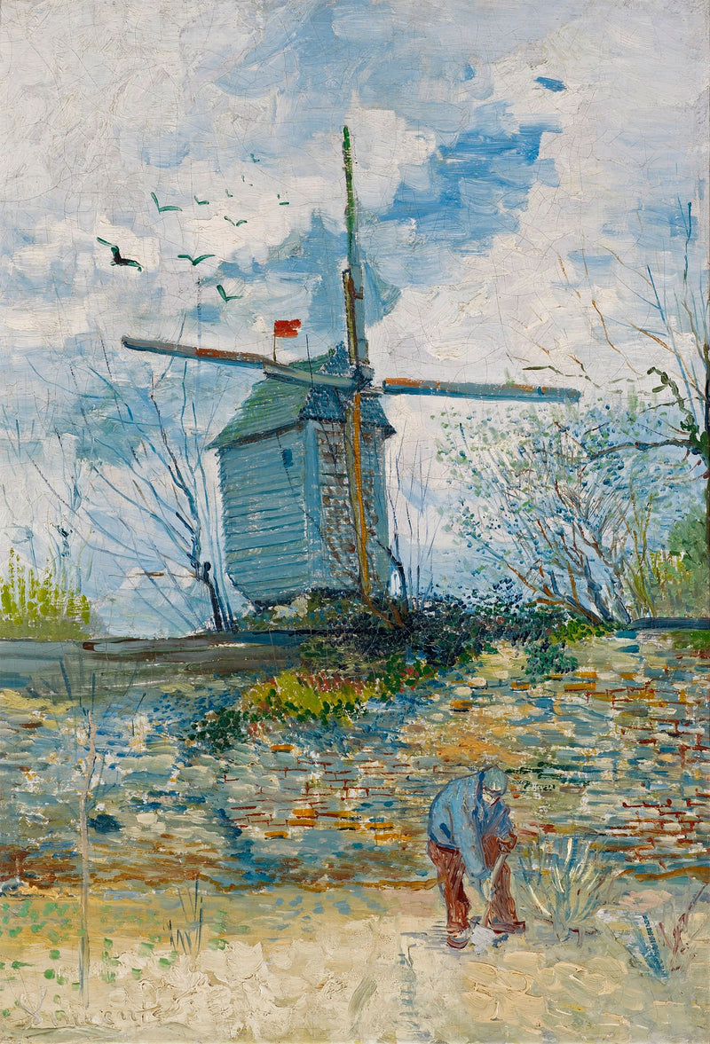 Møllen ved Galette - Vincent van Gogh