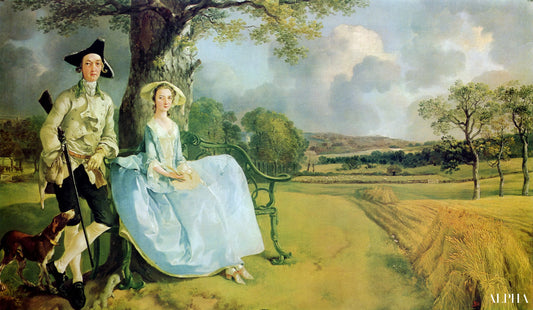 Mr. and Mrs. Andrews -  Thomas Gainsborough - Reproductions de tableaux et peintures haut de gamme