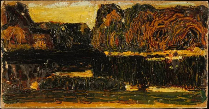 München, engelsk have (Sø og Kano) - Vassily Kandinsky