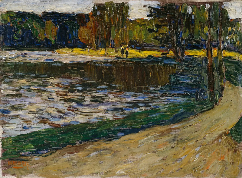 München - Engelsk have - Vassily Kandinsky