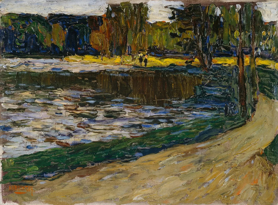 München - Engelsk have - Vassily Kandinsky