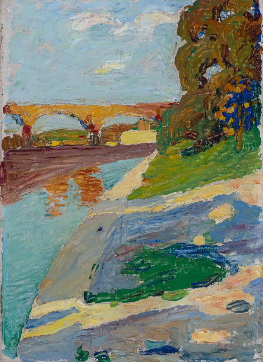 München - Isar - Vassily Kandinsky