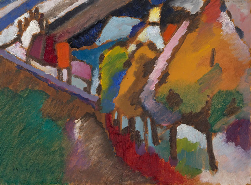 Murnau - Slot og kirke - Vassily Kandinsky