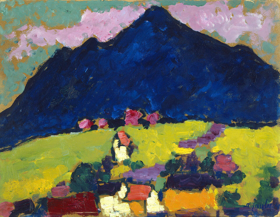 Paysage à Murnau - Alexej von Jawlensky