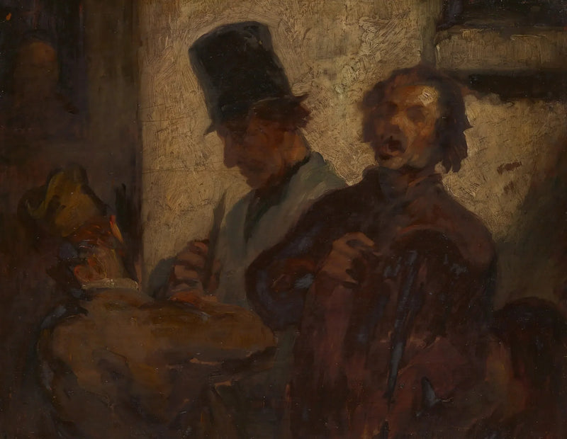 Gademusikere - Honoré Daumier