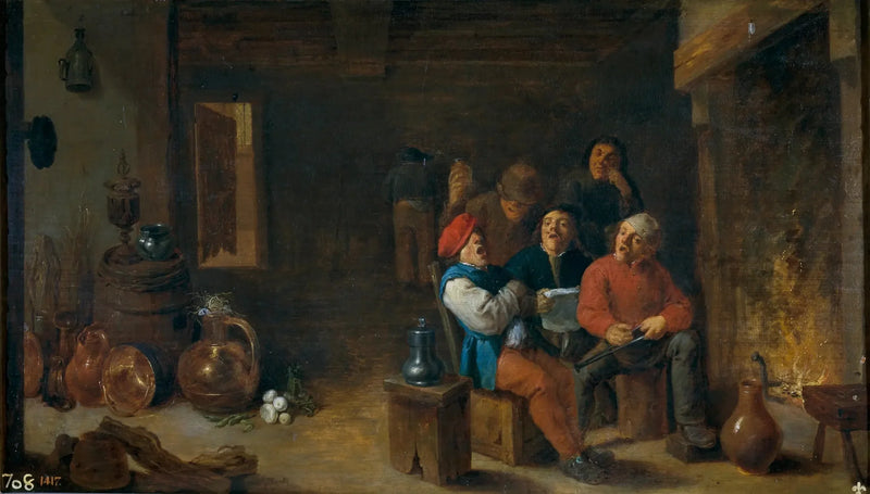 Musik i køkkenet - David Teniers den Yngre