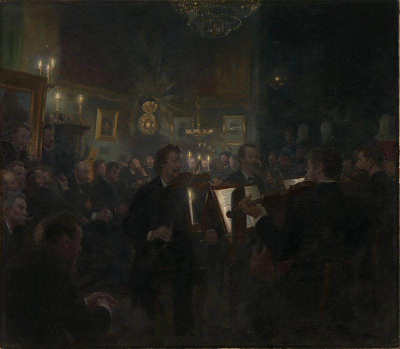 Musik i studie - Peder Severin Krøyer