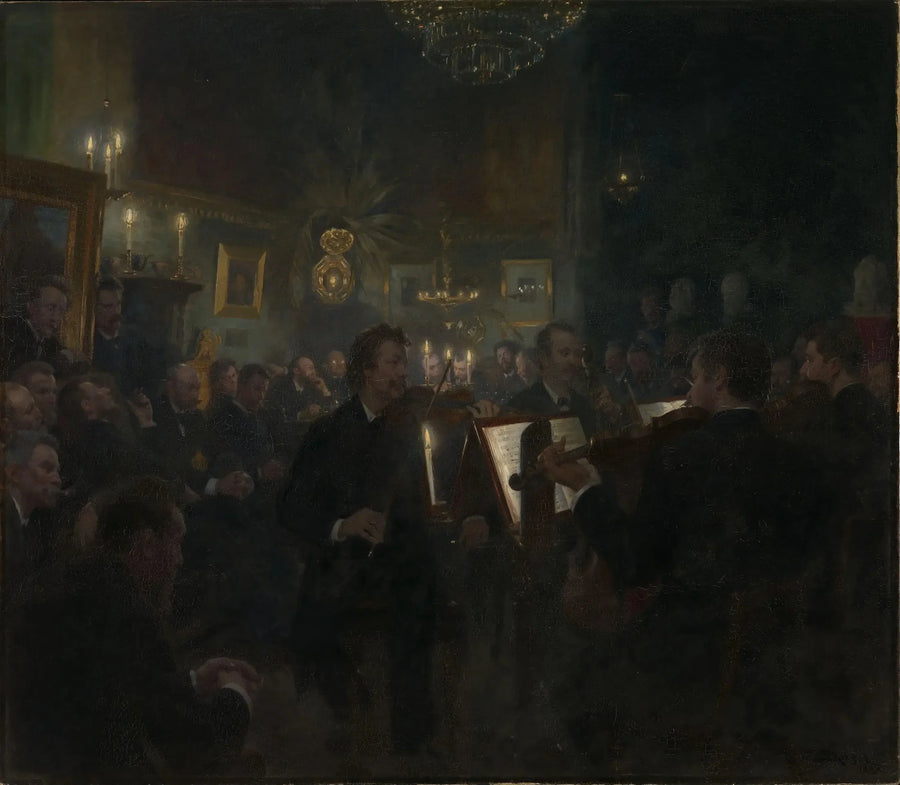 Musik i studie - Peder Severin Krøyer