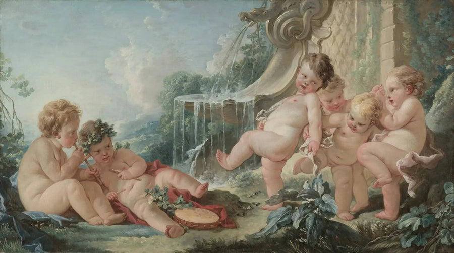 Musik og dans - François Boucher