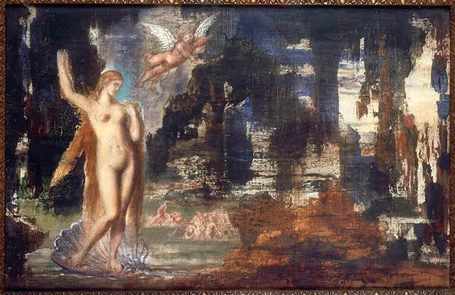 Fødslen af Venus - Gustave Moreau