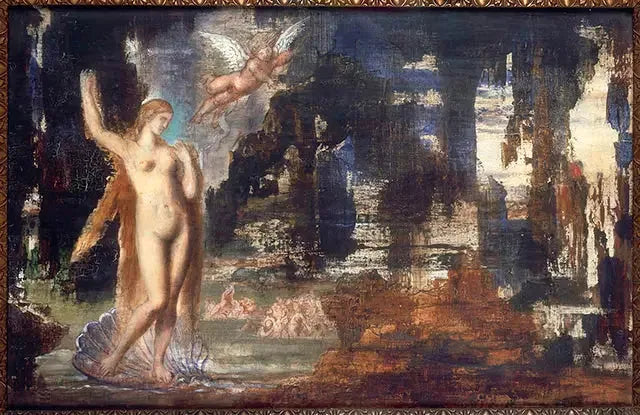 Fødslen af Venus - Gustave Moreau
