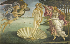 Venus' fødsel, omkring 1485 - Sandro Botticelli