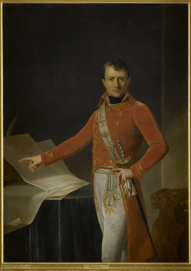 Napoléon Bonaparte som Første Konsul - Anne-Louis Girodet