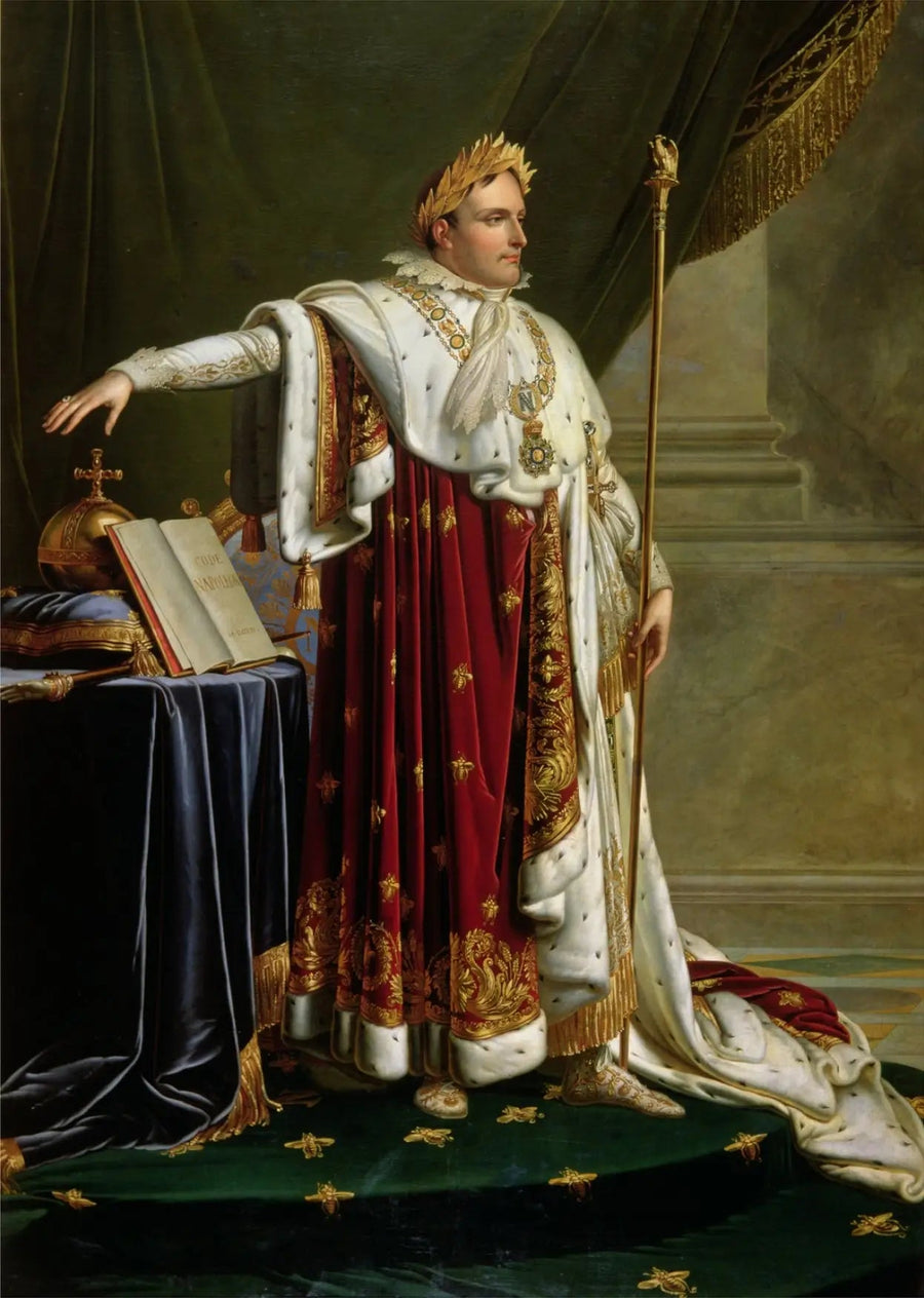 Napoléon i kejserlig kostume - Anne-Louis Girodet