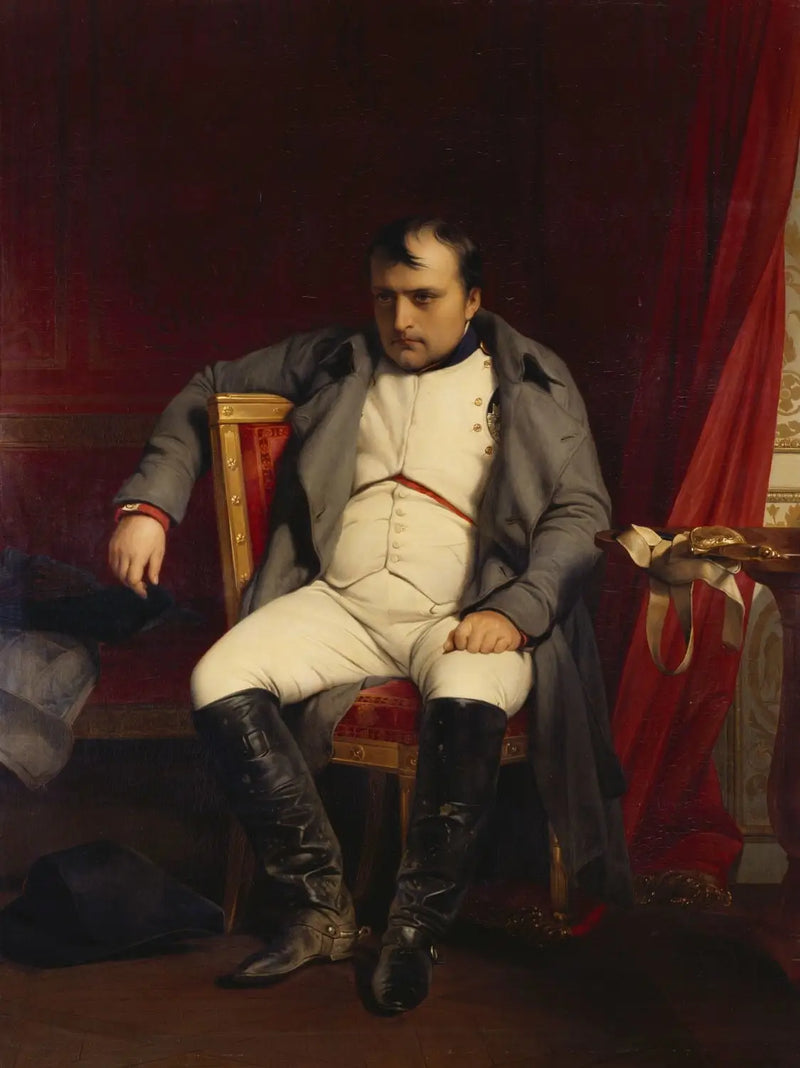 Napoléon I ved Fontainebleau den 31. marts 1814 - Paul Delaroche