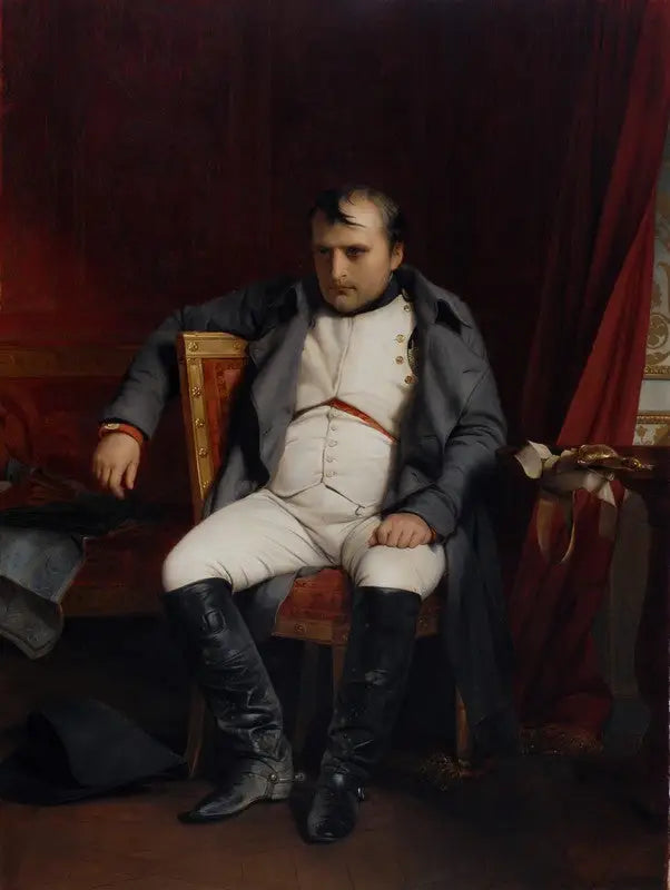 Napoléon I ved Fontainebleau den 31. marts 1814 - Paul Delaroche