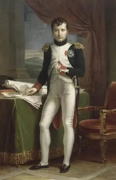 Napoléon Ier en uniforme de colonel des grenadiers à pied de la Garde - François Gérard image 1 reproduction réalisée par Alpha Reproduction